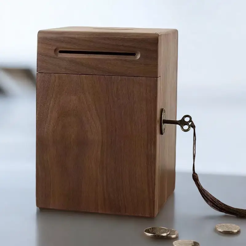 Tirelire Artisanale à Clé