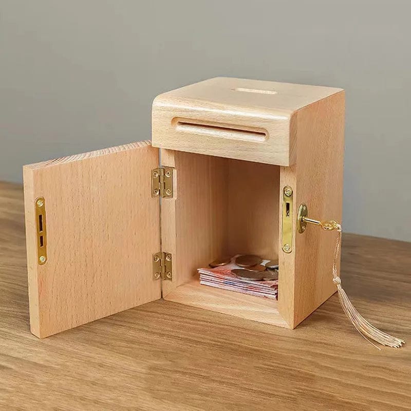 Tirelire Artisanale à Clé – Image 6