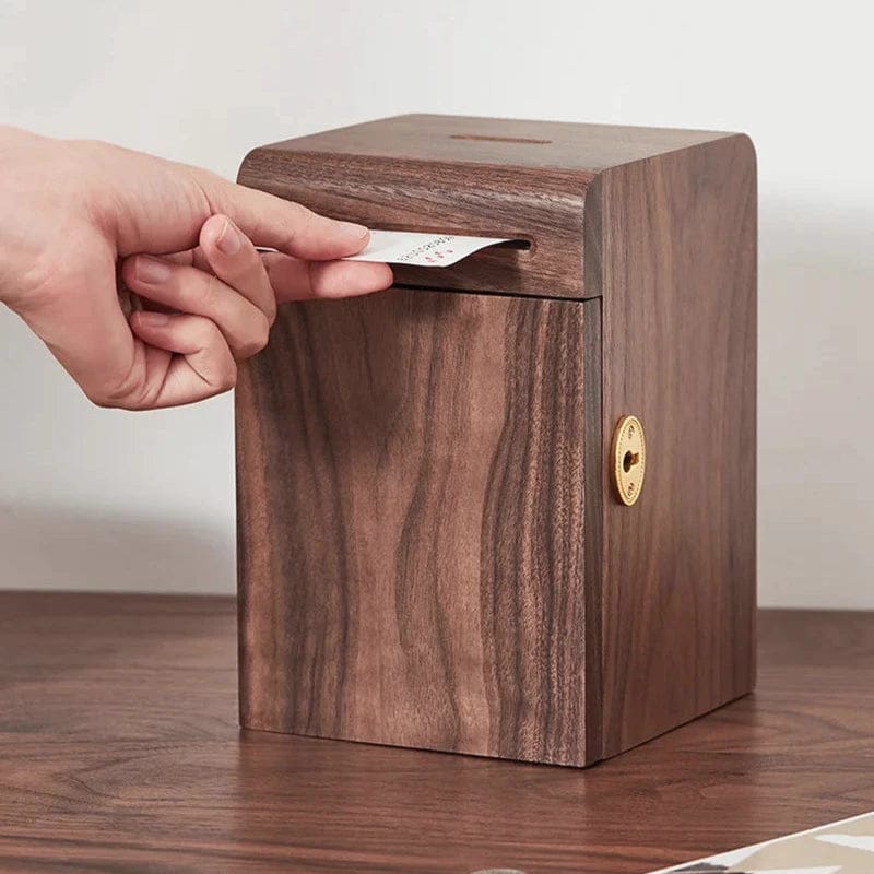Tirelire Artisanale à Clé – Image 3