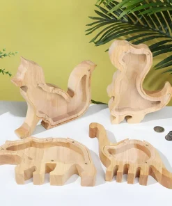 Tirelire Bois Animaux