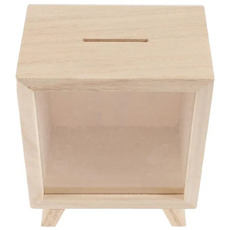 Tirelire Bois Transparente – Image 4