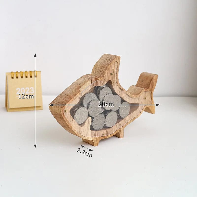 Tirelire en Bois Animaux – Image 11
