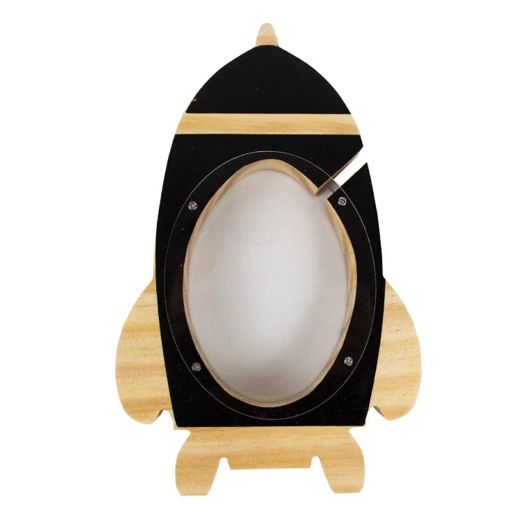 Tirelire Fusée en Bois – Image 6
