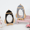 Tirelire Fusee En Bois