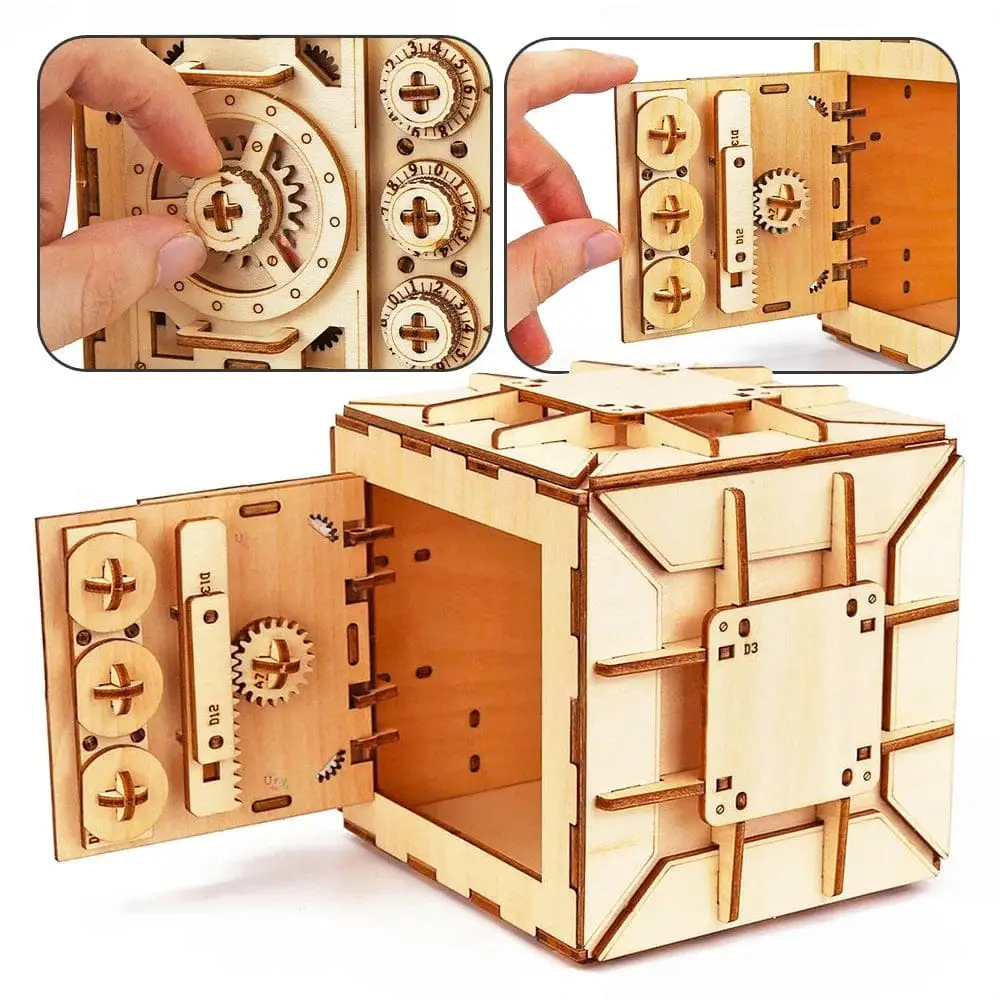 Tireliez puzzle 3D en bois détails