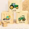 Tirelire Tracteur en Bois