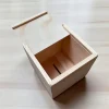 Tirelire en Bois personnalisée Ouverte