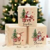 Tirelire Personnalisée de Noël en Bois